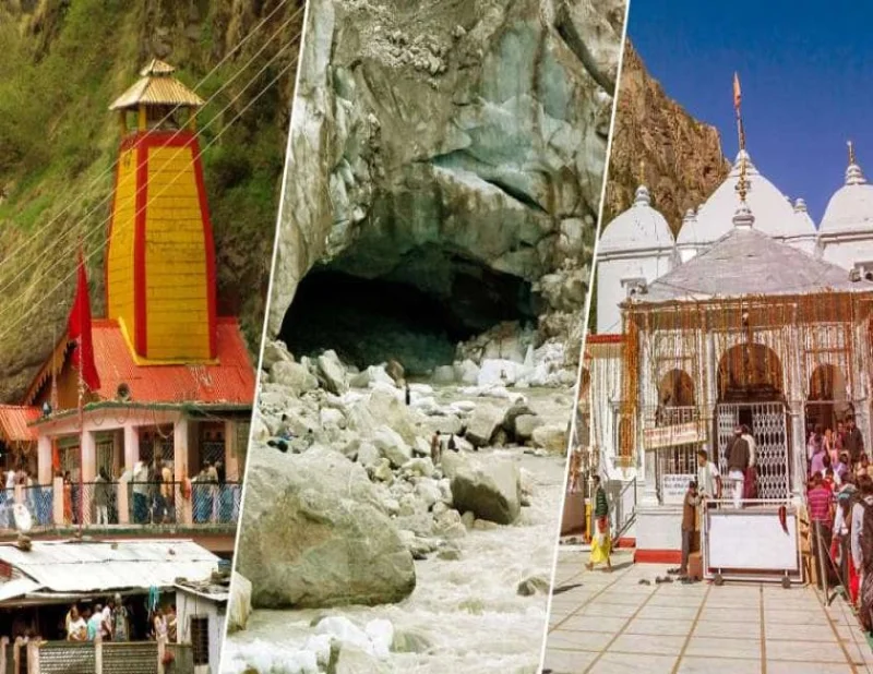 Gangotri and Yamunotri with Gaumukh